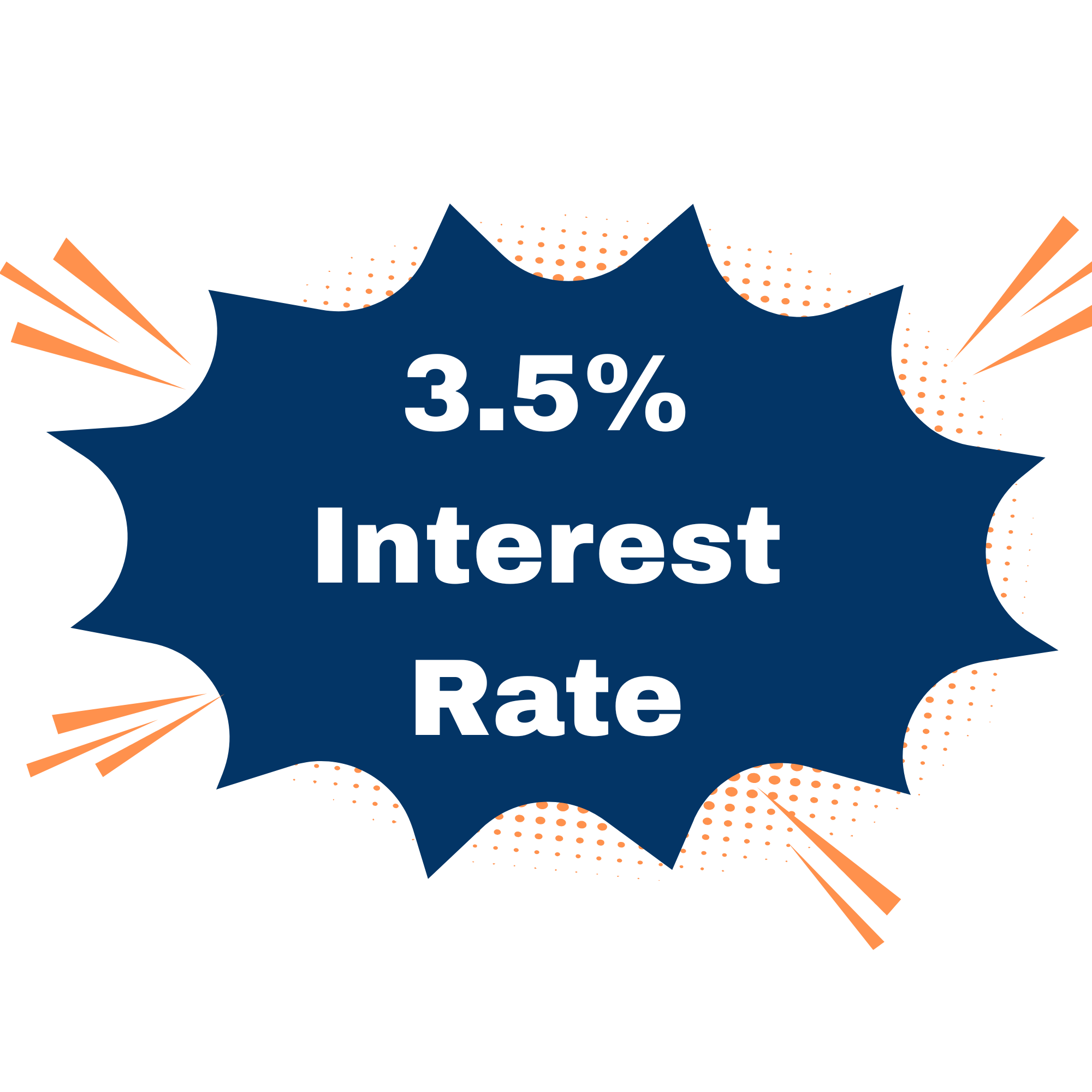3.5% Interest Rate (1)